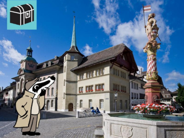 Detektivtrail in Zofingen, Baden, Brugg, Aarau, Olten, Balsthal, Auenstein